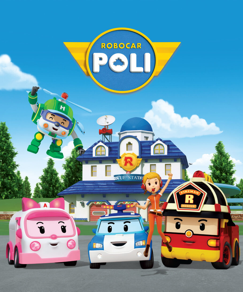 Robocar POLI entrará na TV nacional.